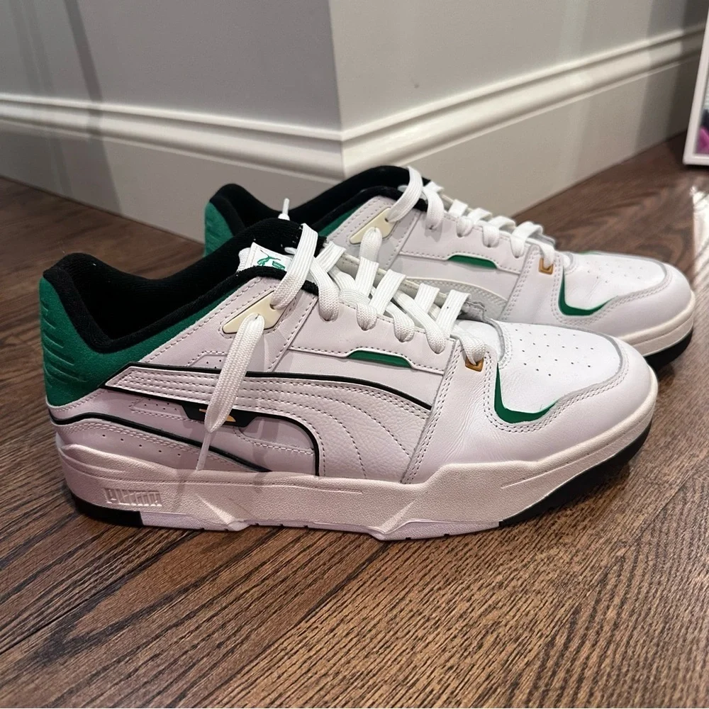 Puma Slipstream Bball Sneakers 'White Archive Green'
